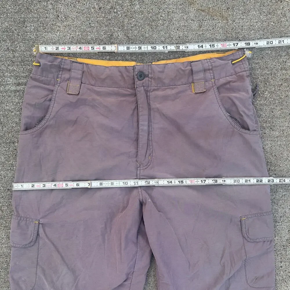 Y2K No Boundaries Swim Trunks‎ Purple Cargo Board Shorts | Size 36